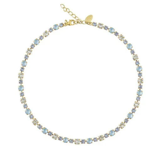Caroline Svedbom - Halsband Calanthe Guld Sky Combo