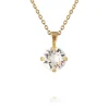 Caroline Svedbom - Halsband Classic Petite Guld Crystal