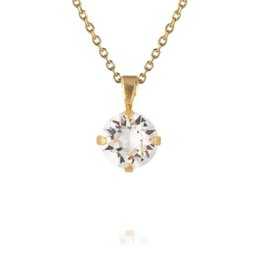 Caroline Svedbom - Halsband Classic Petite Guld Crystal