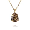 Caroline Svedbom - Halsband Mini Drop Guld Greige