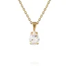 Caroline Svedbom - Halsband Petite Drop Guld Crystal