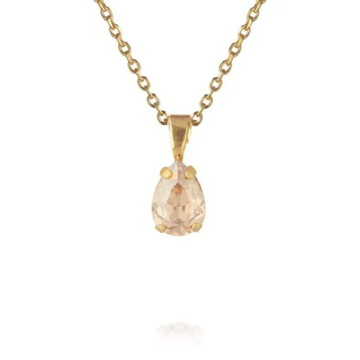 Caroline Svedbom - Halsband Petite Drop Guld Golden Shadow