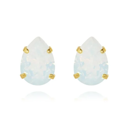 Caroline Svedbom - Örhängen Mini Drop Studs Guld Opal