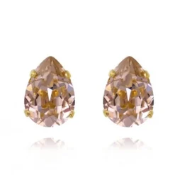 Caroline Svedbom - Örhängen Mini Drop Studs Guld Vintage Rose