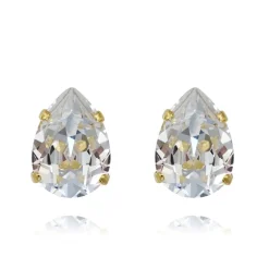 Caroline Svedbom - Örhängen Mini Drop Studs Guld Crystal