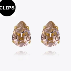 Caroline Svedbom - Örhängen CLIPS Mini Drop Stud Guld Vintage Rose