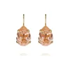 Caroline Svedbom - Örhängen Claps Mini Drop Guld Light Peach