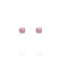 Caroline Svedbom - Örhängen Mini Stud Rhodium Light Rose