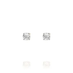 Caroline Svedbom - Örhängen Mini Stud Rhodium Crystal