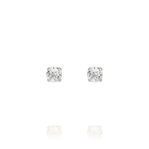 Caroline Svedbom - Örhängen Mini Stud Rhodium Crystal