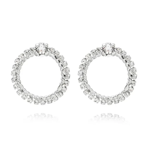 Caroline Svedbom - Örhängen Endless Love Rhodium