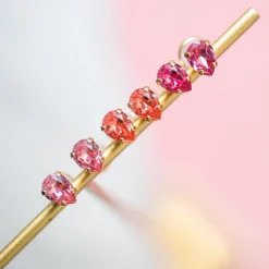 Caroline Svedbom - Örhängen Superpetite Drop Guld Rose