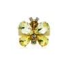 Caroline Svedbom - Ring Butterfly Guld Yellow Combo