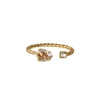 Caroline Svedbom - Ring Nani Guld Golden Shadow