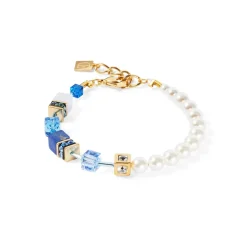 Coeur De Lion - Armband Fusion Pearl Blå