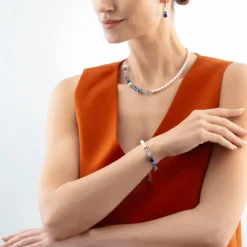 Coeur De Lion - Armband Fusion Pearl Blå