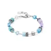 Coeur De Lion - Armband Geocube Iconic Aqua