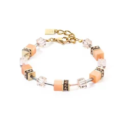 Coeur De Lion - Armband Geocube Iconic Apricot Crush