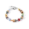 Coeur De Lion - Armband Geocube Precious Brun