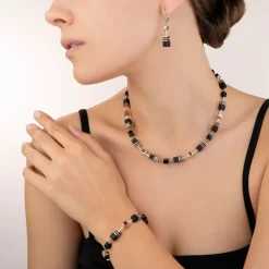 Coeur De Lion - Armband Geocube Iconic Svart