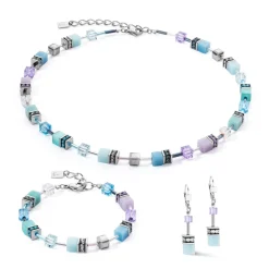 Coeur De Lion - Armband Geocube Iconic Aqua