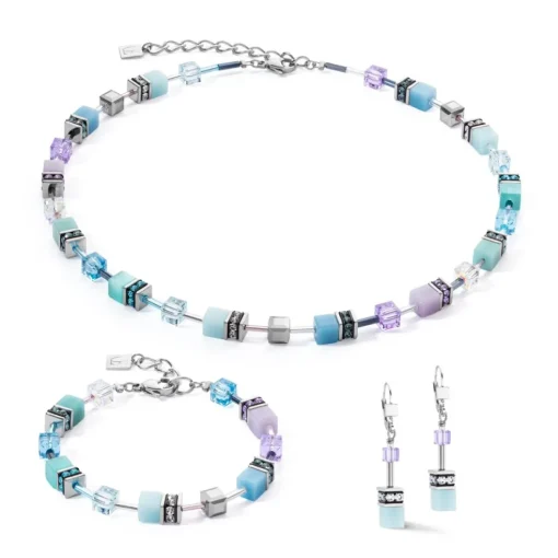 Coeur De Lion - Armband Geocube Iconic Aqua