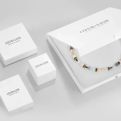 Coeur De Lion - Armband Geocube Precious Brun