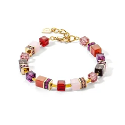 Coeur De Lion - Armband Statement Röd