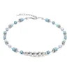 Coeur De Lion - Halsband Fusion Spheres Blå