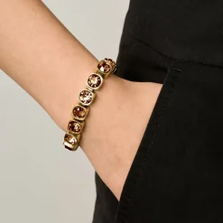 Dyrberg/Kern - Armband Conian Guld Brun