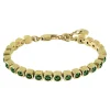 Dyrberg/Kern - Armband Cory Guld Emerald
