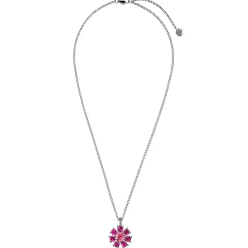 Dyrberg/Kern - Halsband Delise Silver Pink