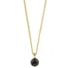 Dyrberg/Kern - Halsband Ette Guld Svart