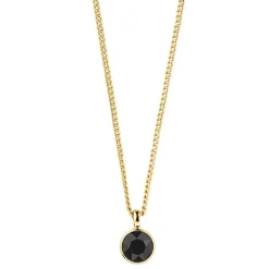 Dyrberg/Kern - Halsband Ette Guld Svart