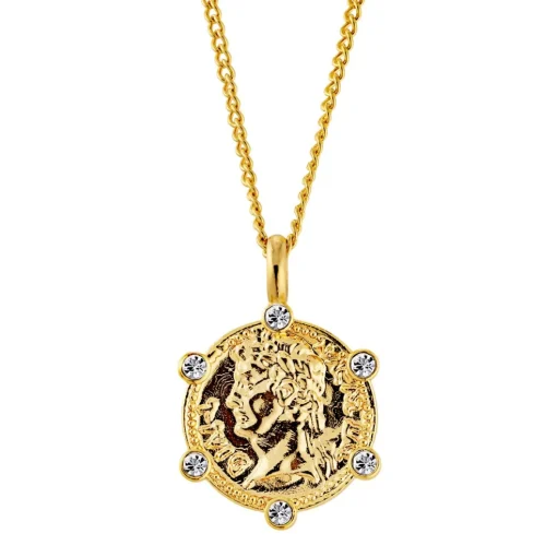 Dyrberg/Kern - Halsband Siena Guld Klar