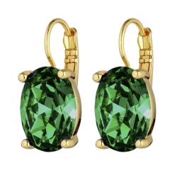 Dyrberg/Kern - Örhängen Chantal Guld Emerald
