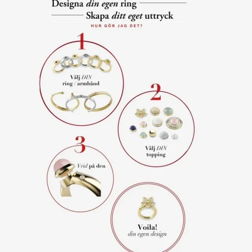 Dyrberg/Kern - Ring Compliments CZ Guld