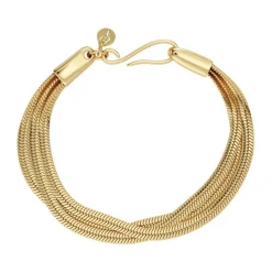 Edblad - Armband Herringbone Triple Guld