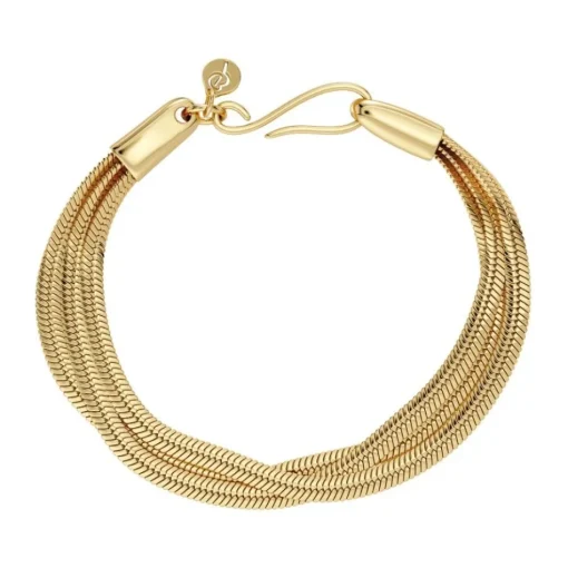 Edblad - Armband Herringbone Triple Guld