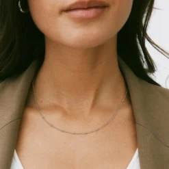 Edblad - Halsband Beaded Chain Stål