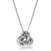 Edblad - Halsband Infinity Knot Stål