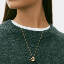 Edblad - Halsband Infinity Knot Guld