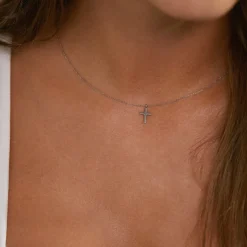 Edblad - Halsband Spirit Cross Stål