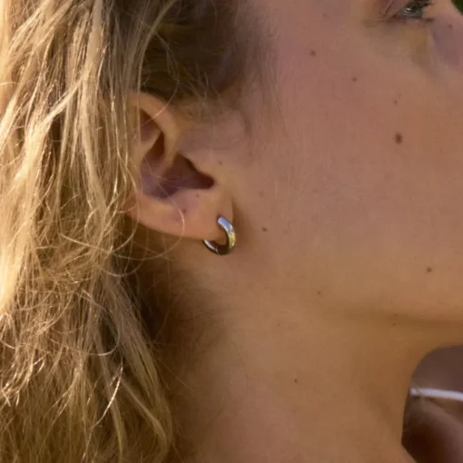 Edblad - Örhängen Chunky Hoops Stål