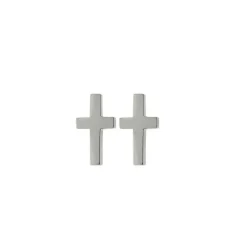 Edblad - Örhängen Cross Stud Stål