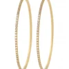 Edblad - Örhängen Glow Creoles Mini XL Guld