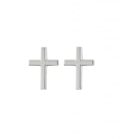 Edblad - Örhängen Spirit Cross Stål