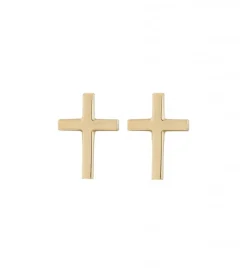 Edblad - Örhängen Spirit Cross Guld