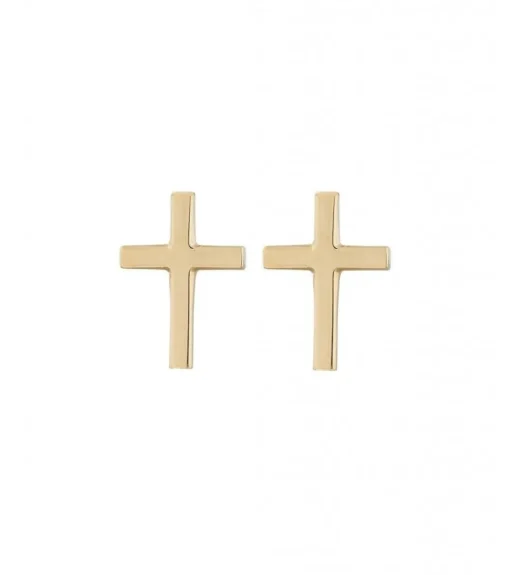Edblad - Örhängen Spirit Cross Guld