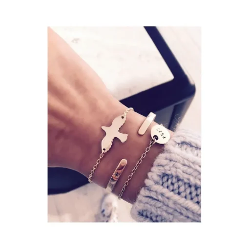 Emma Israelsson - Armband Duva Golden